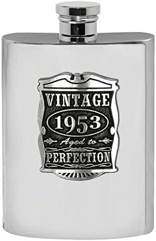 חברת פיוטר אנגלית שנות וינטג ' 1953 יום הולדת 70 או יום נישואין בקבוקון ליקר פיוטר-רעיון מתנה ייחודי לגברים [וינ015]